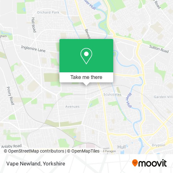 Vape Newland map