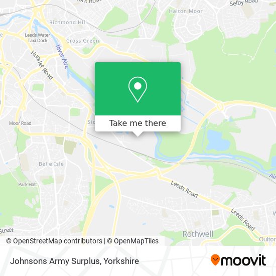 Johnsons Army Surplus map