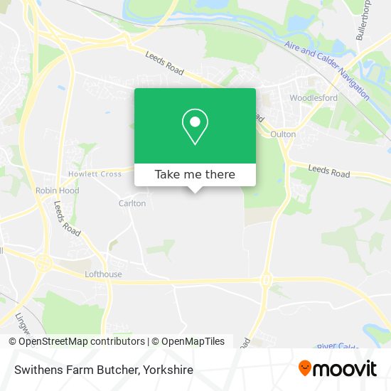 Swithens Farm Butcher map