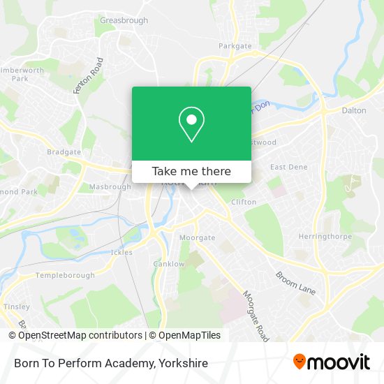 Born To Perform Academy map