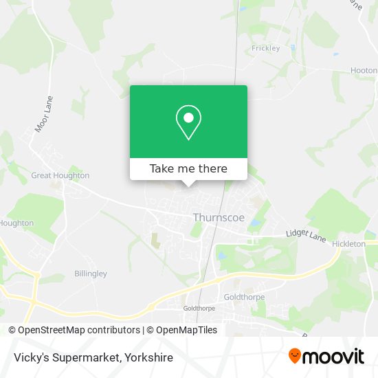 Vicky's Supermarket map