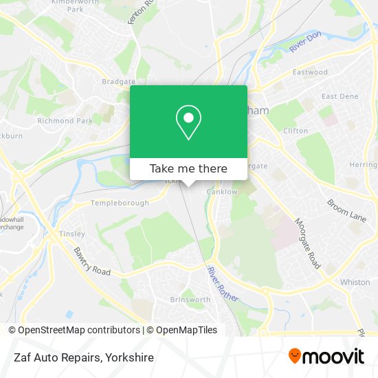 Zaf Auto Repairs map