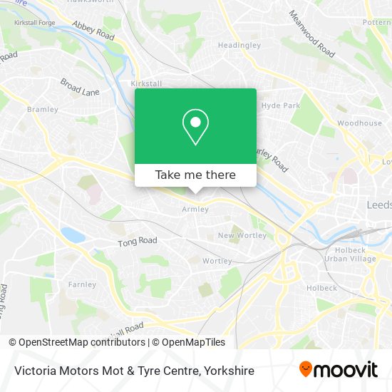Victoria Motors Mot & Tyre Centre map