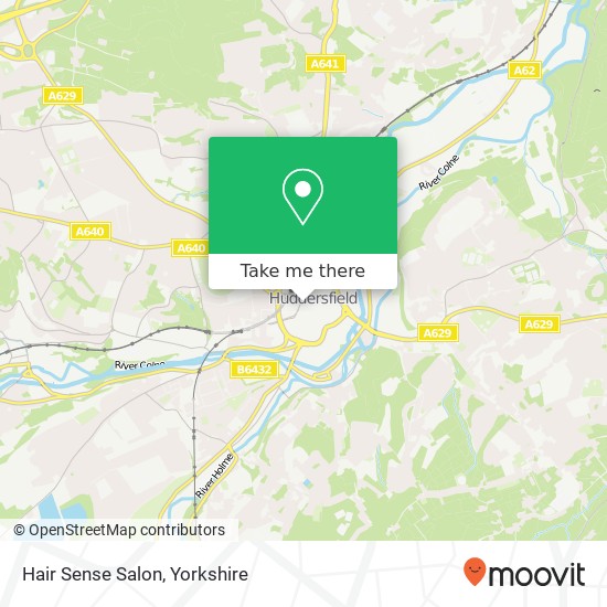 Hair Sense Salon map