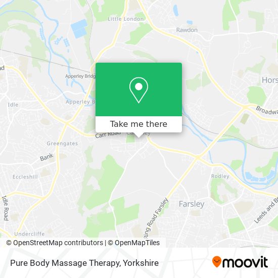 Pure Body Massage Therapy map