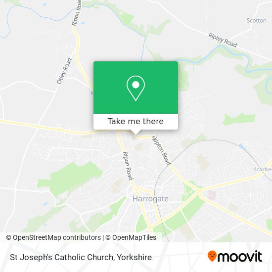 St Joseph's Catholic Church map