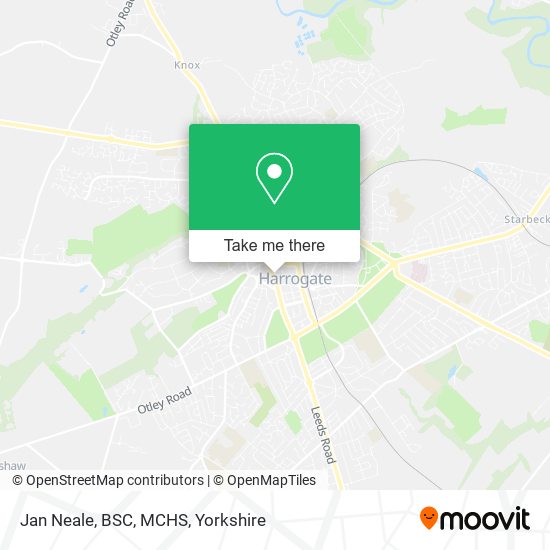 Jan Neale, BSC, MCHS map