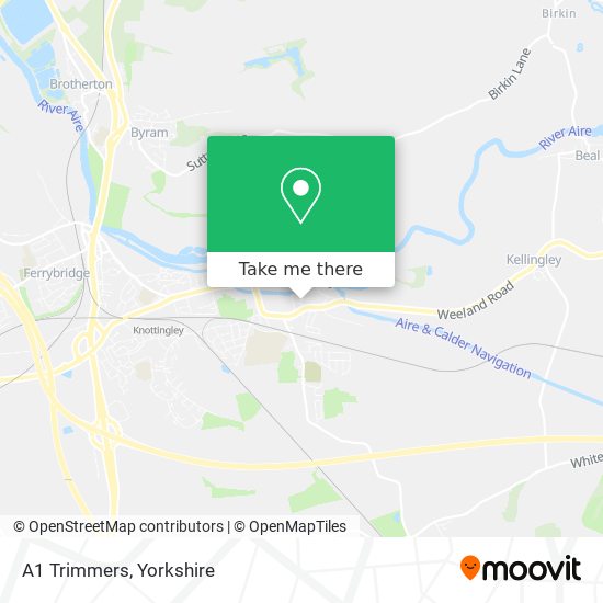 A1 Trimmers map