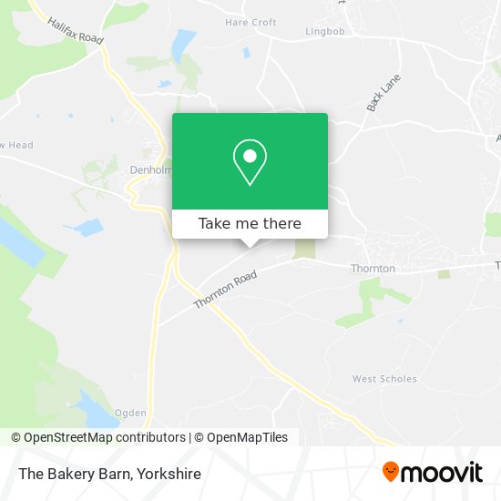 The Bakery Barn map