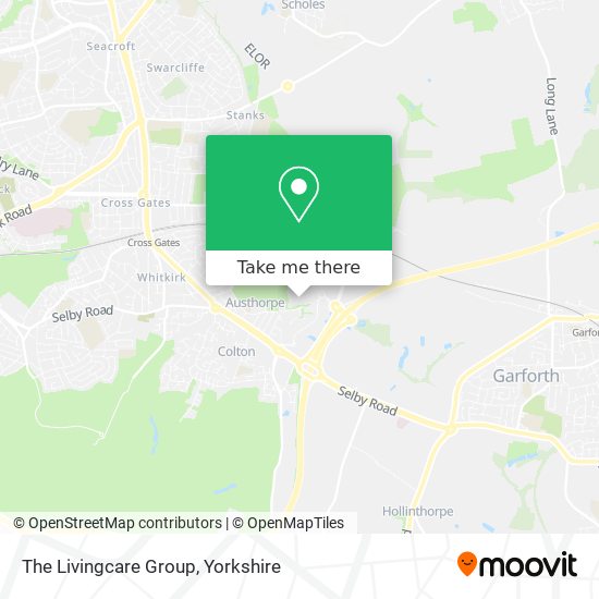 The Livingcare Group map