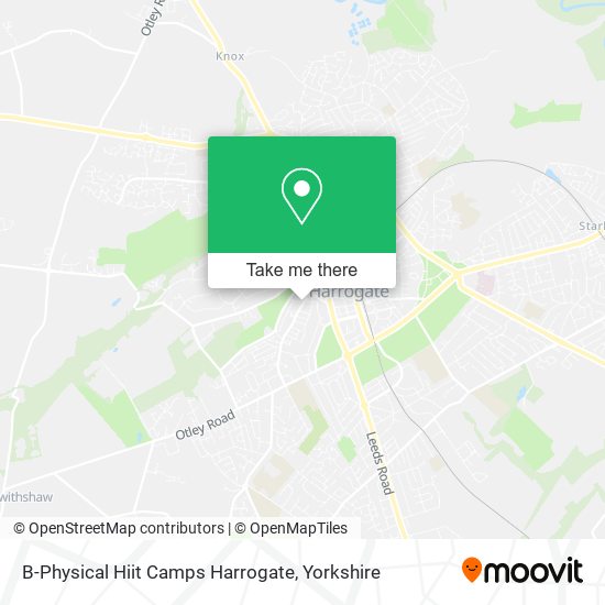 B-Physical Hiit Camps Harrogate map