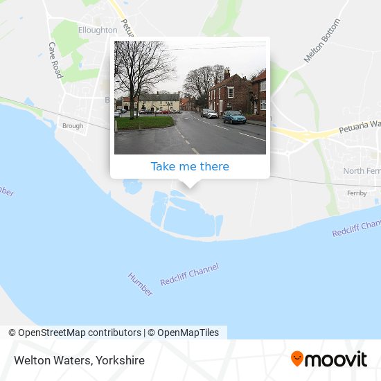 Welton Waters map