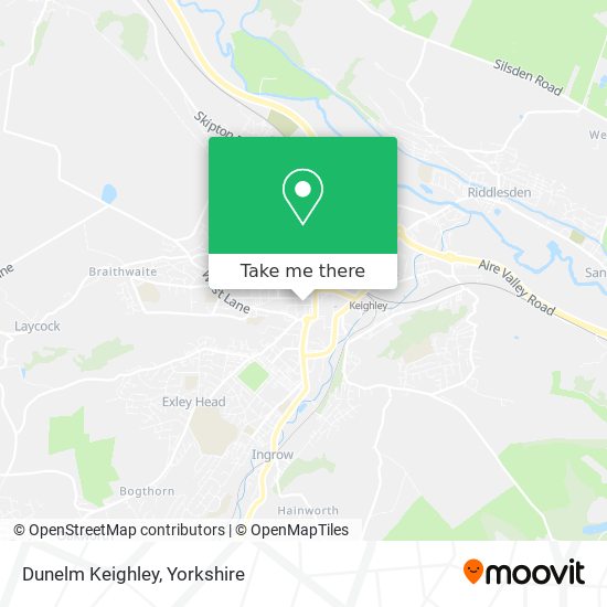 Dunelm Keighley map