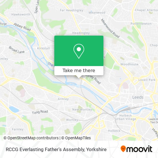 RCCG Everlasting Father's Assembly map