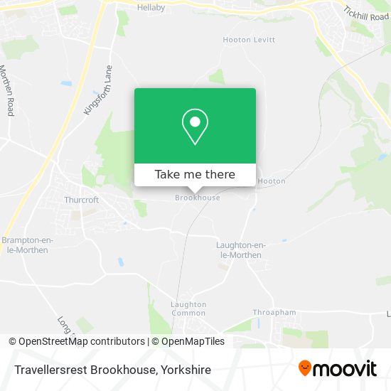 Travellersrest Brookhouse map