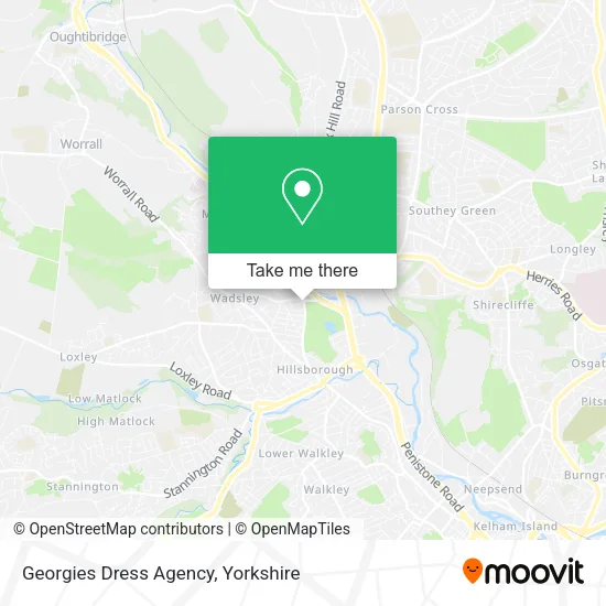 Georgies Dress Agency map