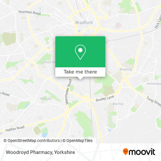 Woodroyd Pharmacy map
