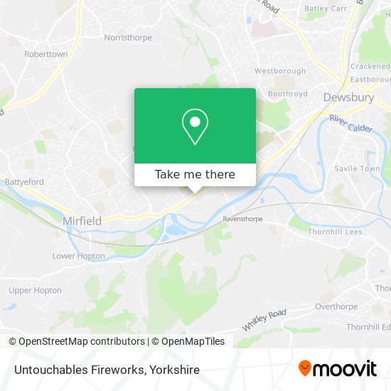 Untouchables Fireworks map