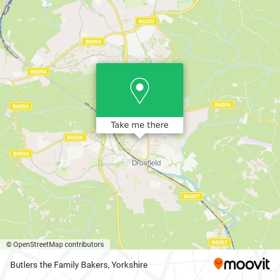 Butlers the Family Bakers map