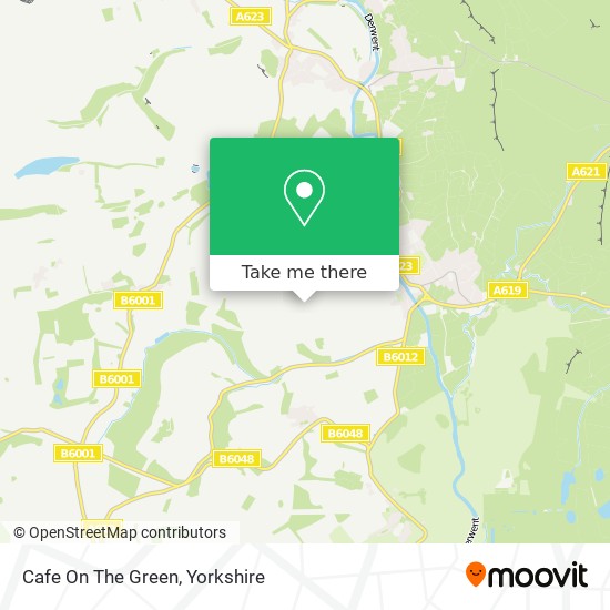 Cafe On The Green map