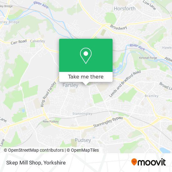 Skep Mill Shop map