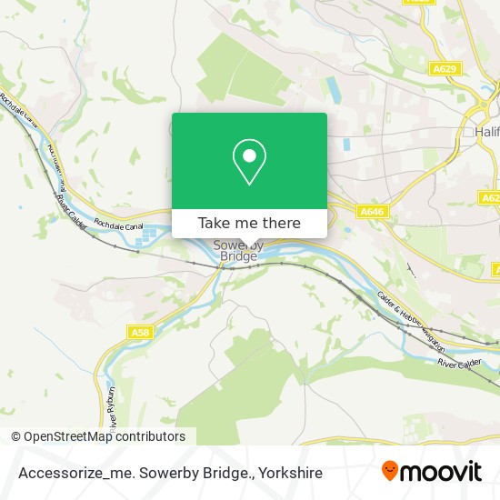 Accessorize_me. Sowerby Bridge. map