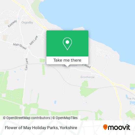 Flower of May Holiday Parks map