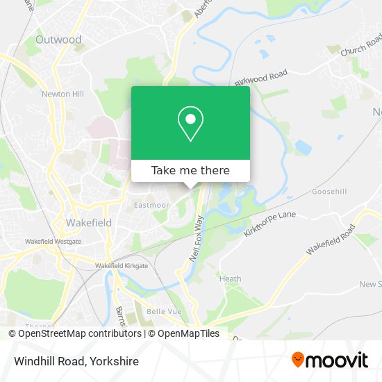 Windhill Road map