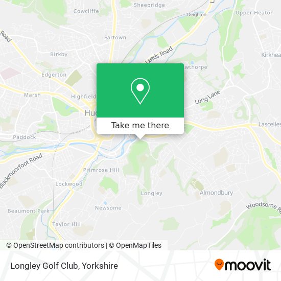 Longley Golf Club map