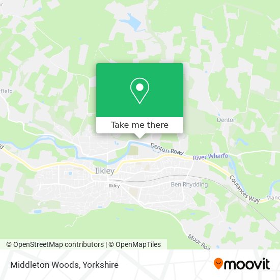 Middleton Woods map