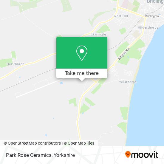 Park Rose Ceramics map