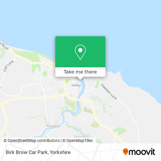 Birk Brow Car Park map