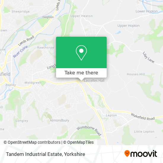 Tandem Industrial Estate map