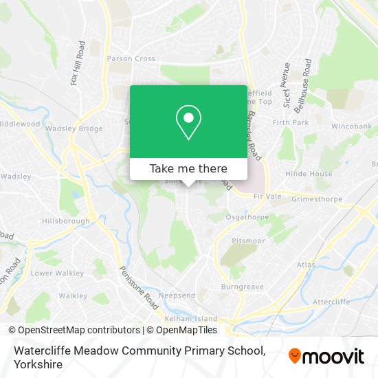 Watercliffe Meadow Community Primary School map