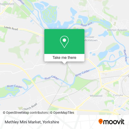 Methley Mini Market map