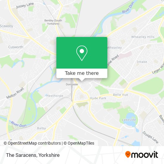 The Saracens map