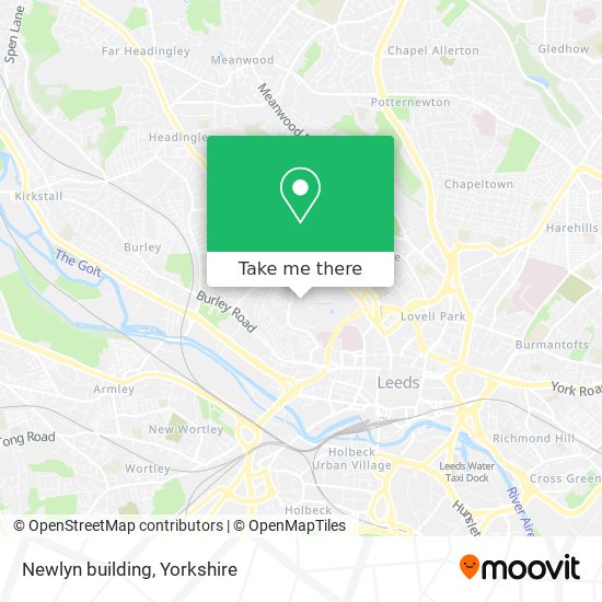 Newlyn building map