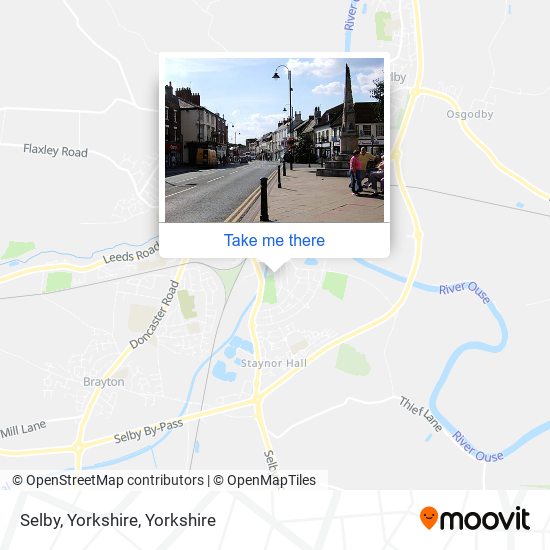 Selby, Yorkshire map