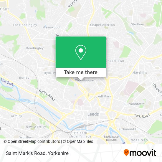 Saint Mark's Road map