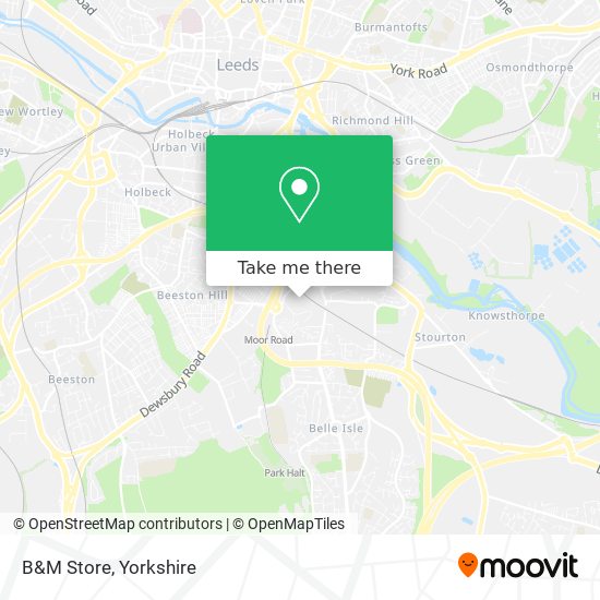 B&M Store map