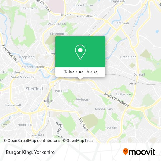 Burger King map
