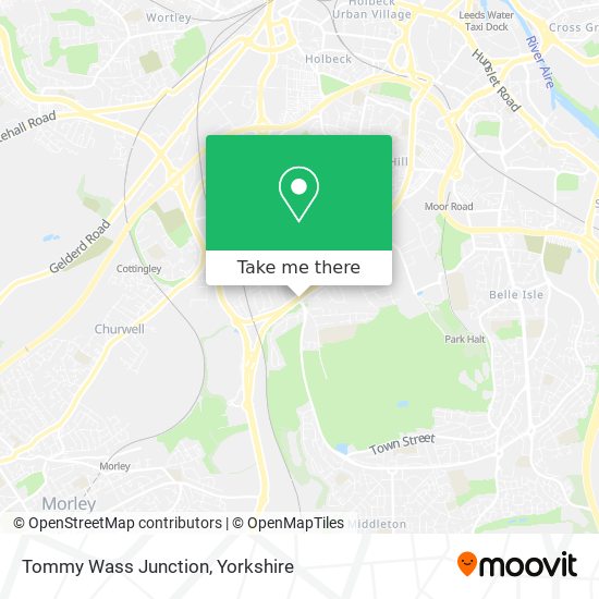 Tommy Wass Junction map