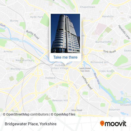 Bridgewater Place map