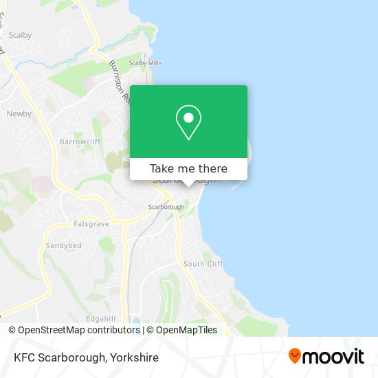KFC Scarborough map