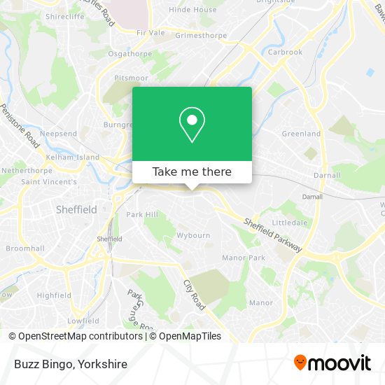 Buzz Bingo map