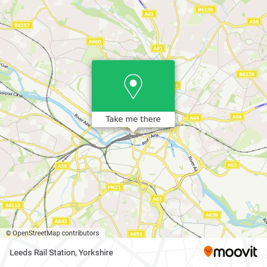 How to get to Leeds Rail Station in Leeds by Bus or Train | Moovit