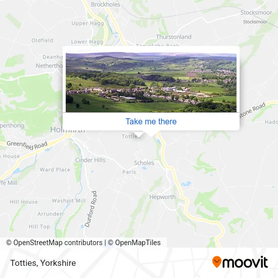 Totties map
