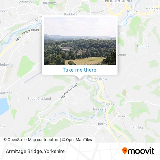 Armitage Bridge map
