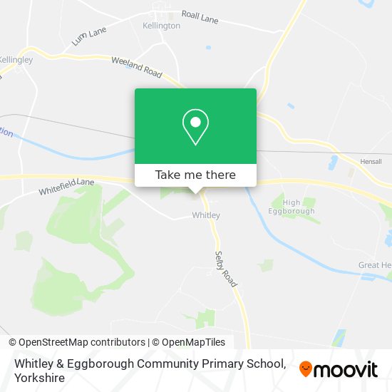 Whitley & Eggborough Community Primary School map