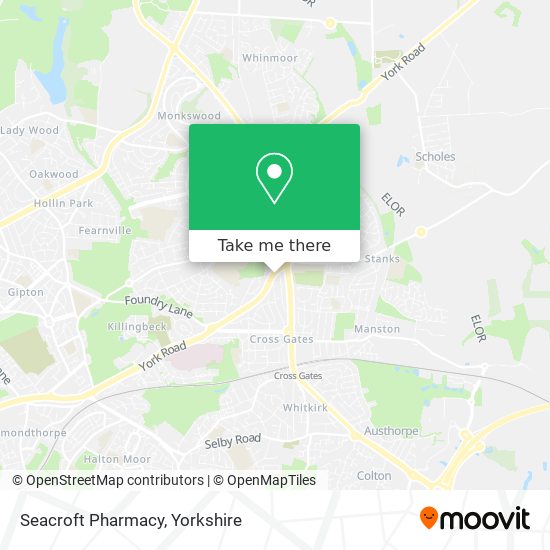 Seacroft Pharmacy map